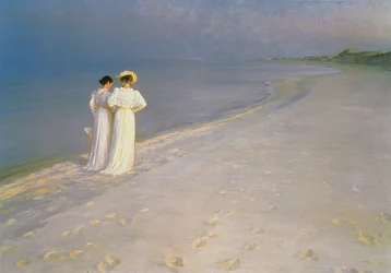 Sommarkväll på Skagens Södra Strand med Anna Ancher och Marie Kroyer